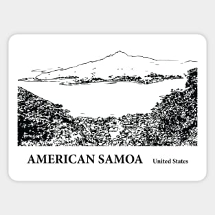 American Samoa Sticker